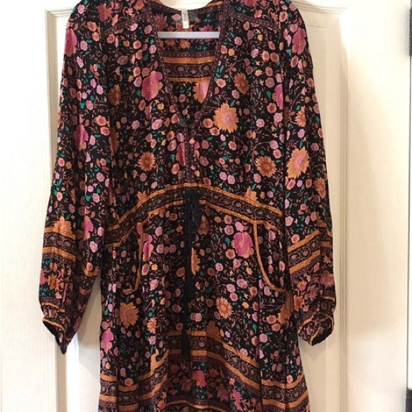 RARE Spell & The Gypsy Collective Folktown Playdress Winter Garden Size Large - Picture 6 of 8